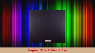 Download  Vogue The Editors Eye Ebook Free