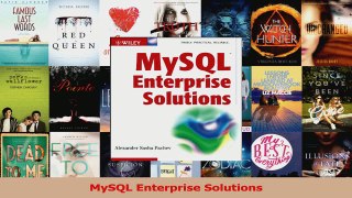 Read  MySQL Enterprise Solutions Ebook Free