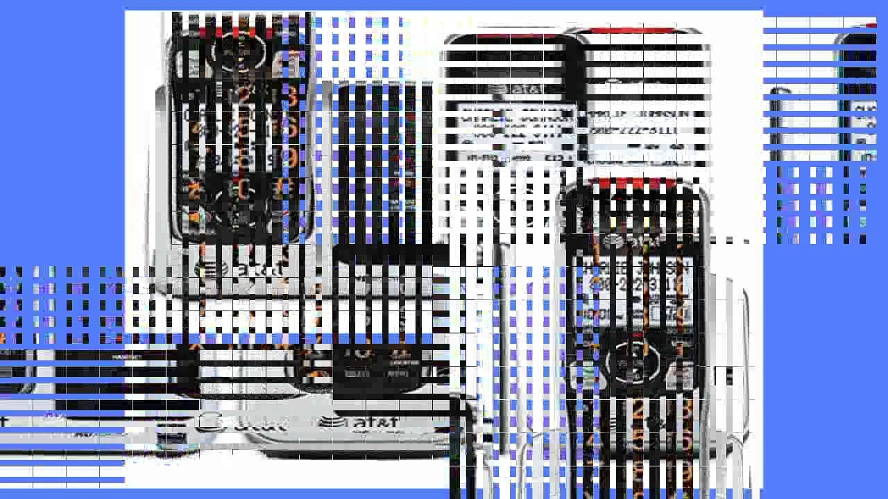 Best buy Cordless Phone   ATT CRL81212 DECT 60 Phone with Caller IDCall Waiting 2 Cordless Handsets BlackSilver