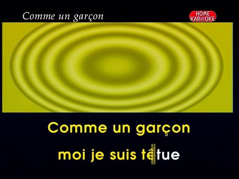 KARAOKE SYLVIE VARTAN - Comme un garçon