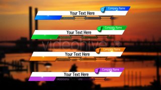 Motion Lower Third | Apple Motion Files - Videohive template
