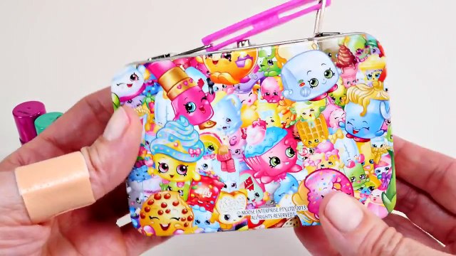 SHOPKINS NAIL KIT - - - Shopkins Glitter Nail Polish - - - DCTC Videos