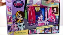 Littlest Pet Shop Lets Start the Show Style Set and Play Doh LPS Surprise Toy Eggs