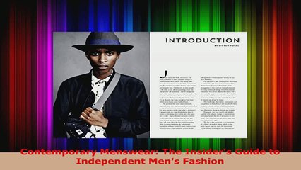 Download Video: Download  Contemporary Menswear The Insiders Guide to Independent Mens Fashion PDF Online