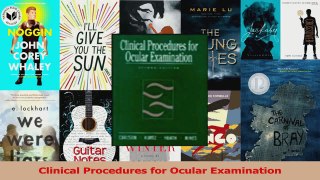 PDF Download  Clinical Procedures for Ocular Examination Download Full Ebook