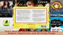 Download  Thats Why We Dont Eat Animals A Book About Vegans Vegetarians and All Living Things PDF Online