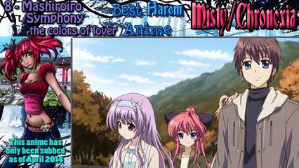Top 10 Best Unpopular Harem Ecchi Anime EVER [HD]