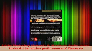 Read  Adobe Photoshop Elements 9 Maximum Performance Unleash the hidden performance of Ebook Free