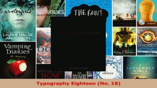 Read  Typography Eighteen No 18 EBooks Online