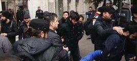 İstanbul Üniversitesi'nde olaylar çıktı: Öğrenciler gözaltına alındı