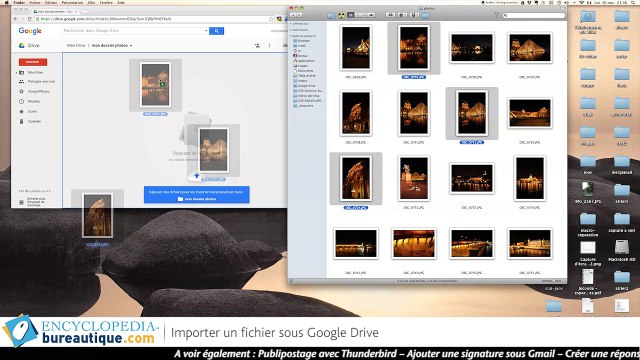 Importer un fichier ou un dossier dans Google Drive