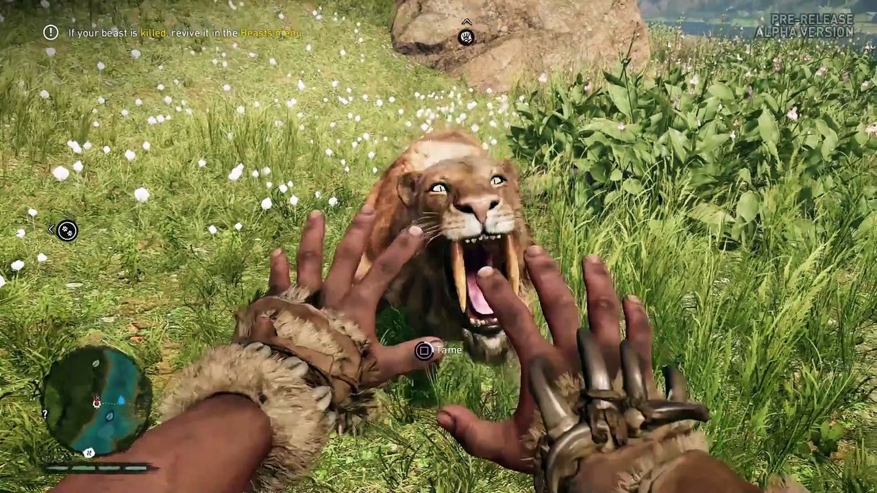 Far Cry Primal gameplay - you can tame animals! - Video Dailymotion