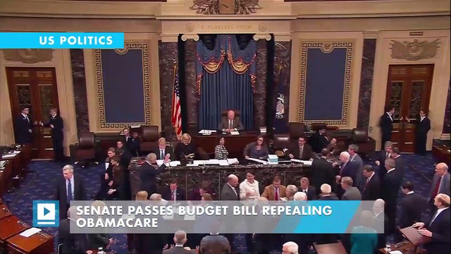 Senate passes budget bill repealing Obamacare