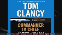 Tom Clancy CommanderinChief A Jack Ryan Novel