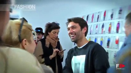 MSGM Backstage & Interview Milan Fall 2015 by Fashion Channel