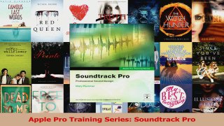 Download  Apple Pro Training Series Soundtrack Pro Ebook Free