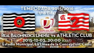 1/16 Copa (ida): RB Linense 0 - Athletic 2 (3/12/15)
