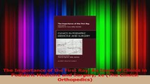PDF Download  The Importance of the First Ray An Issue of Clinics in Podiatric Medicine and Surgery 1e Read Full Ebook