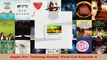 PDF Download  Apple Pro Training Series Final Cut Express 4 Download Online