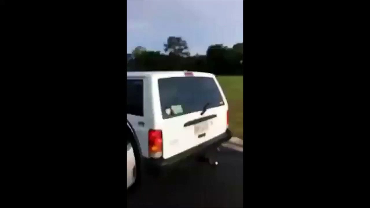 Comment faire taire un chauffard pas content... Turbo et fumée noire!