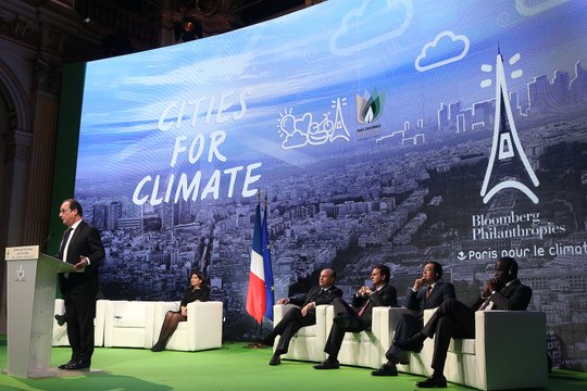 Discours au Sommet des élus locaux pour le Climat