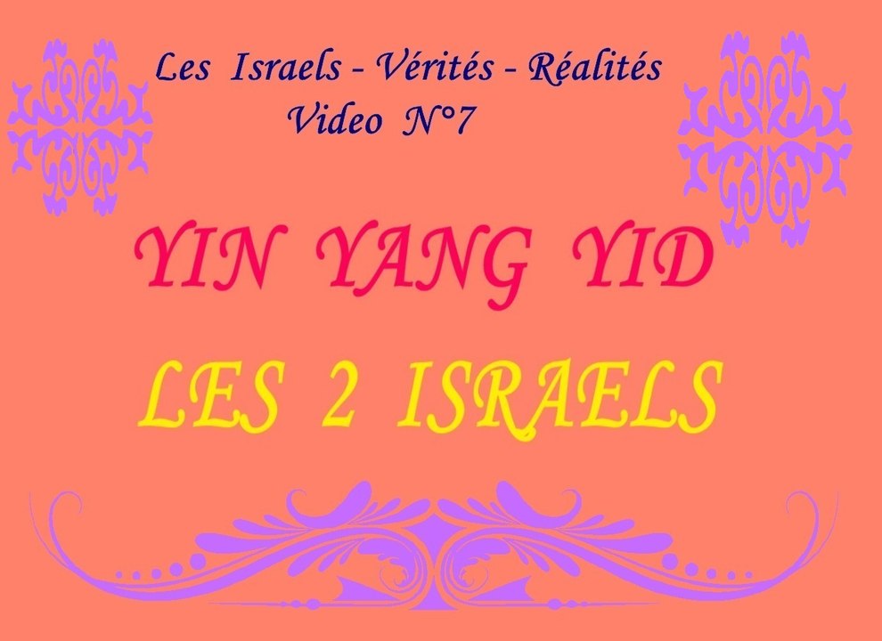 Les 2 Israels : énergies opposées