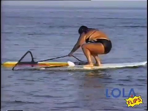 Lamest Windsurfing Attempt Ever