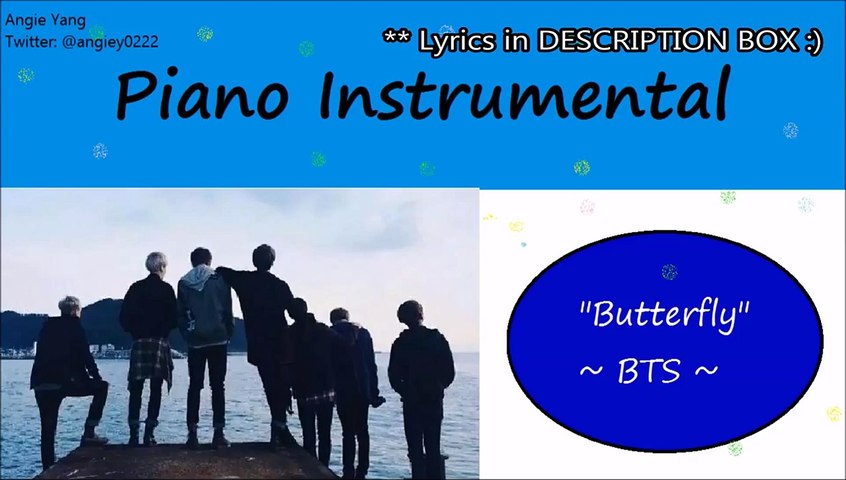 [Piano Instrumental] BTS - "BUTTERFLY" (full prologue ver)