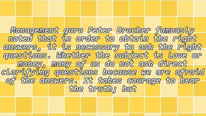 The Smartest and Bravest Sales Questions