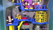 MICKEY MOUSE CLUBHOUSE [Disney Junior] at Batmans Batcave with Mickey Mouse, Minnie Mouse