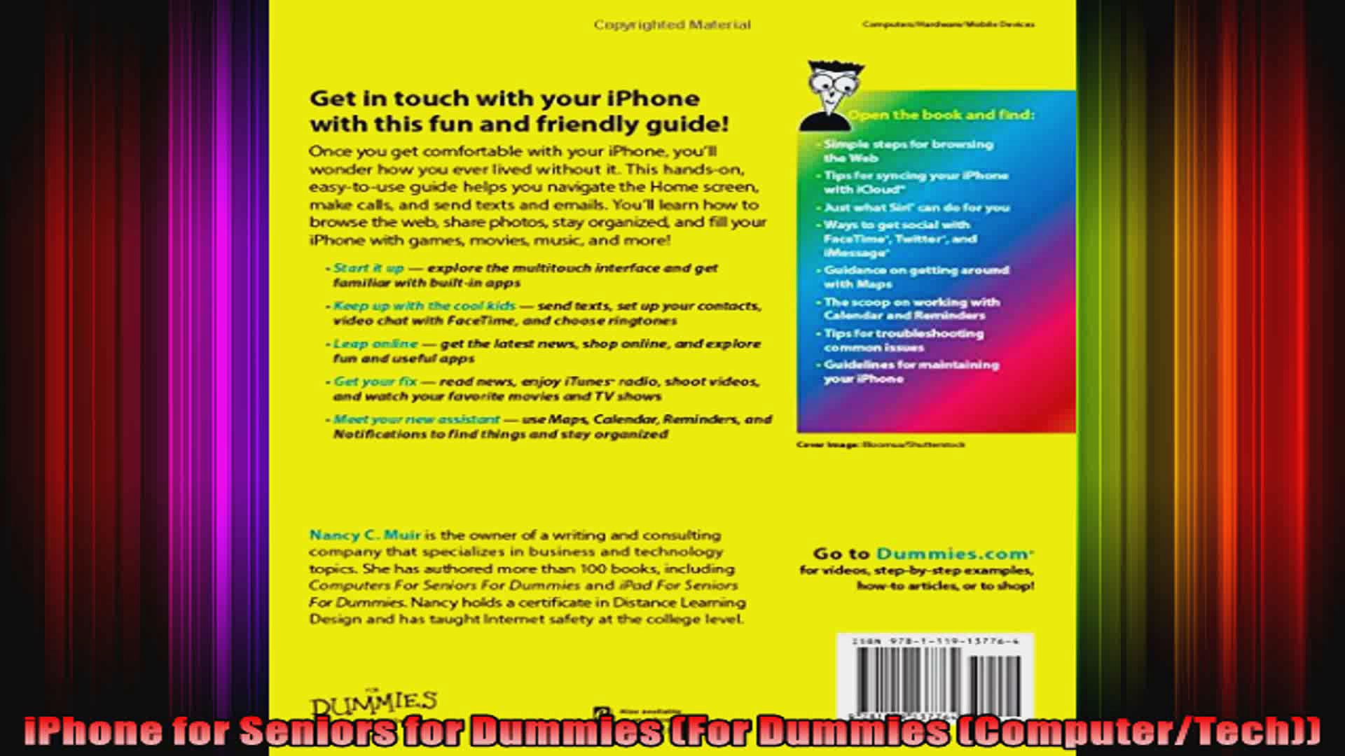 iPhone for Seniors for Dummies For Dummies ComputerTech