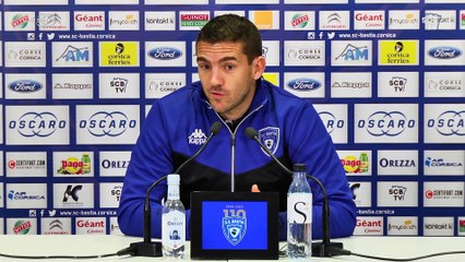 Bastia-Monaco : Conf. d'avant-match de J-L. Leca