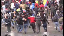 Protestas en Ecuador por aprobación de enmiendas que incluyen reelección indefinida
