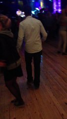 DANSING GUY ON WALK-ABOUT IN ESBJERG