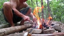 Building a tiled roof hut