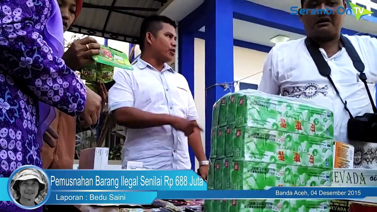 BBPOM Aceh Musnahkan Barang Ilegal Senilai Rp 688 Juta