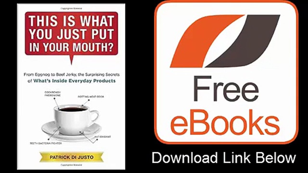 This Is What You Just Put in Your Mouth From Eggnog to Beef Jerky, the Surprising Secrets