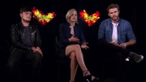 The Hunger Games Mockingjay Part 2 Interview - Jennifer Lawrence, Josh Hutcherson & Liam H