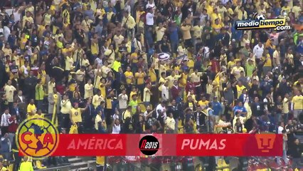 Los goles del: América vs Pumas (0-3)