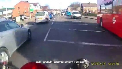 Motorcycle Crash Compilation & Road Rage 2015 [Fails]