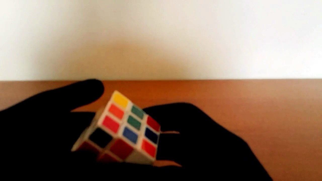 Rubik's cube solve  扭計骰還原法