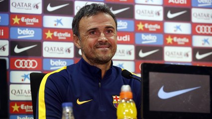 Luis Enrique: “El tridente es el mejor de la historia del fútbol”