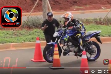 Yamaha New V-ixion Advance. Adu Lincah Redaksi OTOMOTIF VS Freestyler