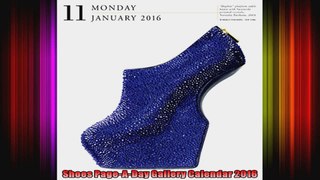 Shoes PageADay Gallery Calendar 2016