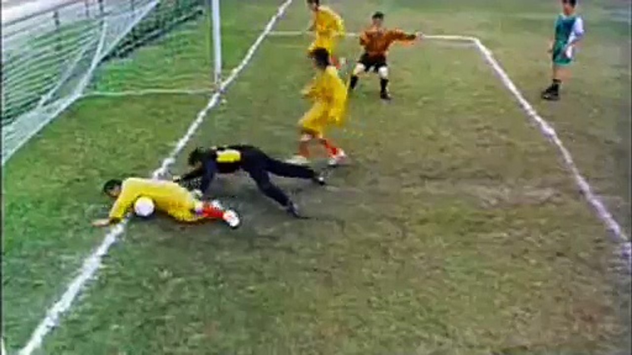 KungFoot a football match in kung fu style