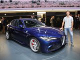 A bord de l'Alfa Romeo Giulia 2015 ( diaporama vidéo)