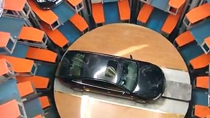 This is not science fiction, not a cartoon! This is underground car park in China!