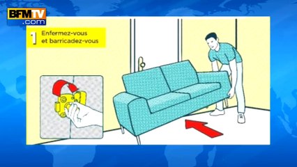 Les règles à suivre en cas d’attentat