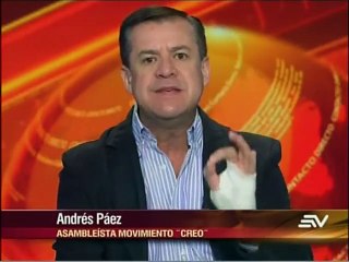 Páez se pronuncia sobre forcejeos