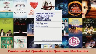 PDF Download  Fundamental Questions in Quantum Mechanics Download Online